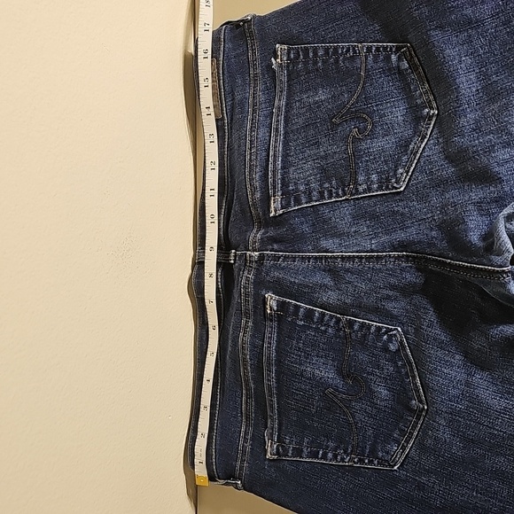 Womens Adriano Goldschmied "The Stilt" Cigarette Skinny Jean Cutoffs 32R - Picture 7 of 7